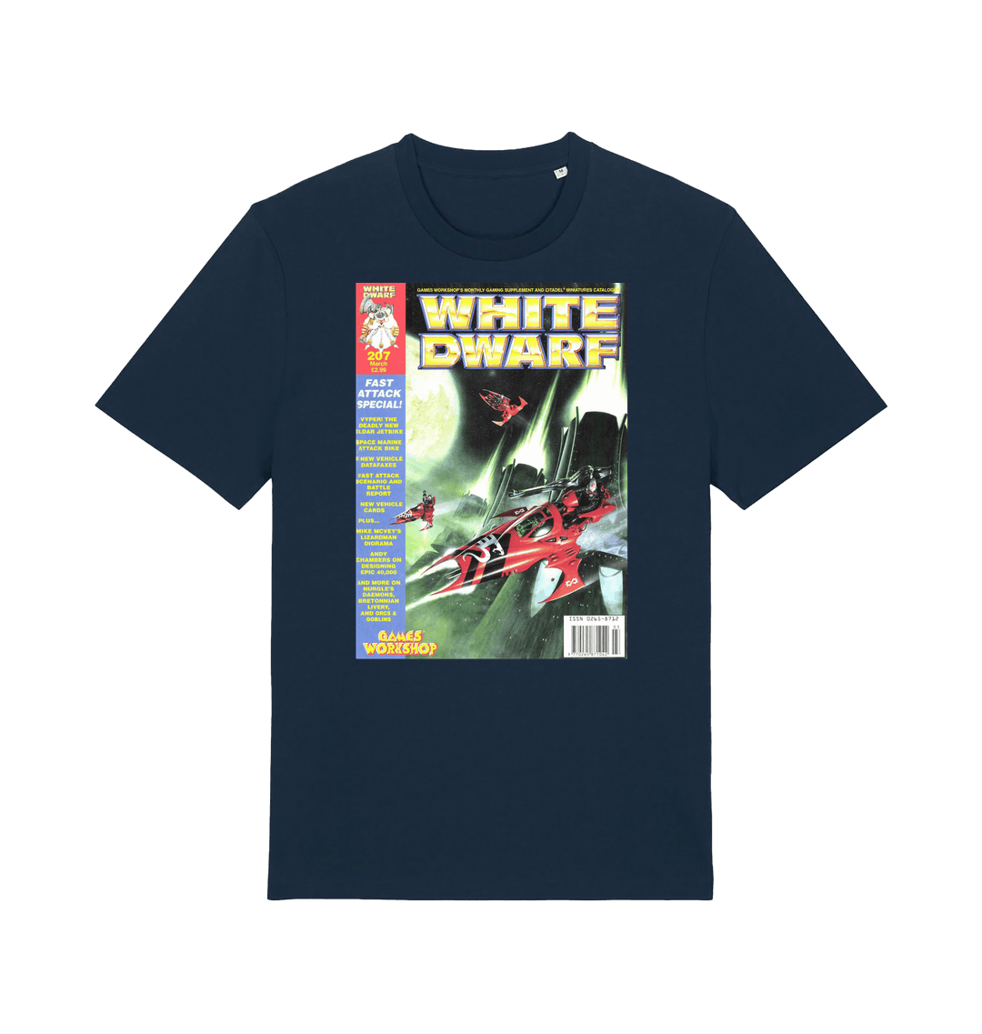 French Navy Printed T-shirt